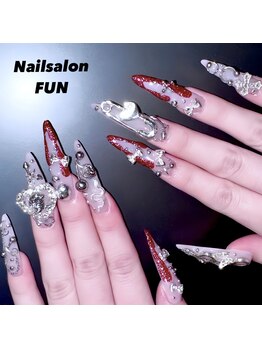 ファン(FUN)/★チップ10本アート(1枚MAX)