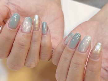 ネイルテリア ココ(nailterior COCO)の写真/持込みや毎月変わる定額デザイン多数!パラジェル無料で爪に優しい♪サロン難民さんやネイルデビュ-の方に★