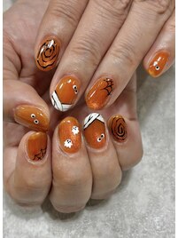 ハロウィンネイル