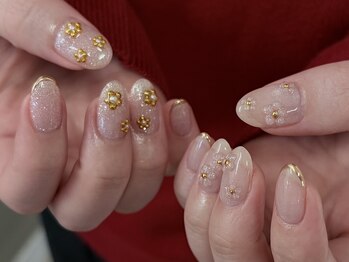 アイラッシュプラザ 南森町店(EYELASHPLAZA)の写真/短い爪でも映える最旬トレンドデザイン★enoiマグネットネイル取り扱いなど他にはないマグネットも多数◎