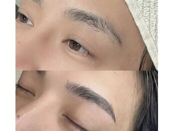 スイ(SUI)の写真/青葉台の隠れ家個室サロンで垢抜け眉へ☆毛流れを整える次世代アイブロウで清潔感溢れる目元へ!メンズOK!