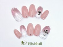 エリクサーネイル 新宿3丁目(Elixir Nail)/定額a シンプル/クーポン使用