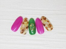 ティーエヌ 名古屋矢場町店/トレンドネイル￥5980