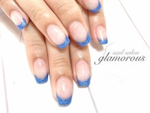 ネイルグラマラス 西新井店/《パラジェル》フレンチ　西新井