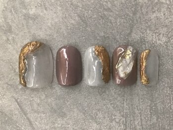 カラネイル 南森町店(calla nail)/重ねたラメの奥深さ