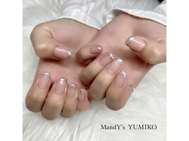 ガラスフレンチ/ラメフレンチ