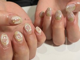 【Sumika.t】ちぐはぐ春ネイル