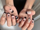 成人式ネイル キルティング