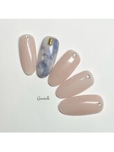 グランチュール(Grantulle)/シンプル上品マーブルネイル