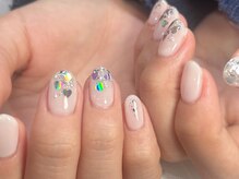 ジョアネイル(JOA Nail)/春/グラデーション/ホロ/ハート