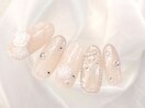 【ワンホンコース】薔薇ネイル☆