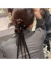 【前日までの予約に限る】まつ毛パーマ+ヘアセット