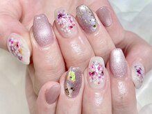 ボガスティーズネイル 鶴見店/【川又指名限定】紫陽花ネイル