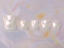 ジェミーネイル シンジュク(Jemiy nail shinjuku)/オーロラぷっくりうるうる¥8980