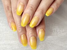ヘアーアンドネイル ルシア(Hair&Nail Lucia)/イエローワンカラーネイル
