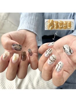 エルア(elua)の写真/ワンカラー/ニュアンス/トレンドデザインなどお洒落な指先は"elua"で叶います◎個性派デザインもお任せを♪