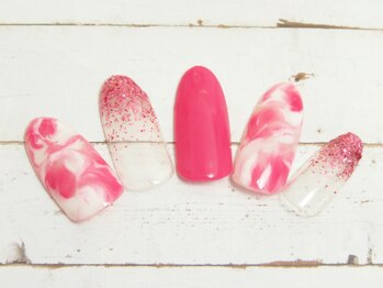 エムネイル(M Nail)/リゾートネイル(マーブル)