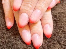 エスネイル(Snail)/浅目カラーグラデーション