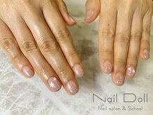 ネイルドール(Nail Doll)/塗りかけスターネイル