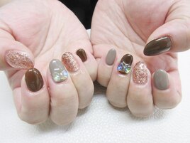 3色カラーにリボンパーツ￥6980