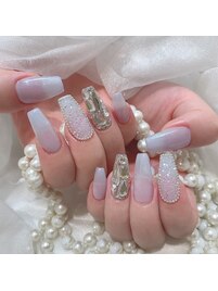 ピクシー埋め尽くしネイル