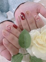キャンアイドレッシー 東鷲宮店/2月季節のキャンペーンネイル