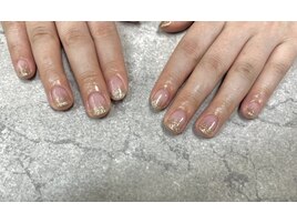 2024夏ネイル【ラメグラデ】