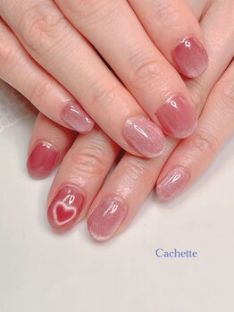 カシェット(Cachette)/マグネットネイル