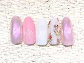 オーロラ　お花　¥8250