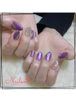 ソワ(sowa)/キャッツアイネイル