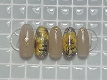 ジョアネイル(JOA Nail)/夏/ひまわり/リゾート