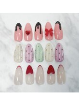 ミネイル(3nail)/バレンタインネイル