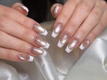 ルース 白河店(LUZ)/マグネット×フレンチネイル