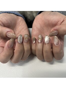 【AYUMI】<リボンネイル>