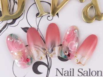 ネイルサロン ディーバ ギンザ(Nail salon Diva GINZA)/スプリングフラワーネイル 8500