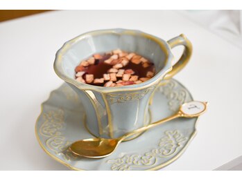 ティンク(Tink)/施術後の無料ドリンクサービス♪