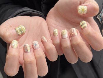 エムスラッシュ センター南(M.SLASH)/凹凸ネイル