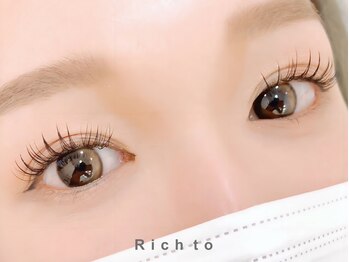 リッチ トゥ 安城店(Rich to)/フラットラッシュ８０本