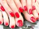 ネイリックス 栄ガスビル(NAILX)の写真/大人女性のお洒落は足元から♪周りと差がつく華やかな足元に☆ハンドフットの同時施術もOK！