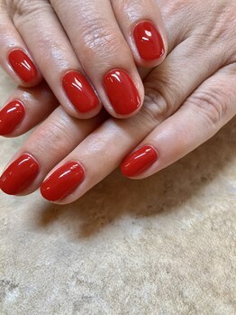 エスネイル(Snail)/赤ワンカラー