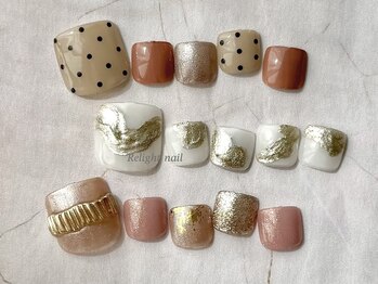 リライトネイル(Relight nail)/ニュアンス/フット