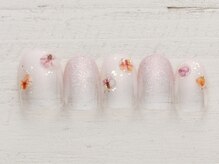 ノーネイル アゲオ イオンモール上尾(NO NAIL AGEO)/水滴フラワー　￥4990