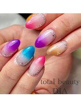 ディア(DIA)/【エアブラシネイル】
