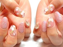 ネイルサロンブリス(nail salon Bliss)/☆桜ネイル☆