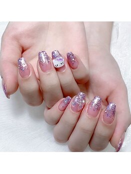 木にいる 錦糸町/ラメグラ＋2個パーツ