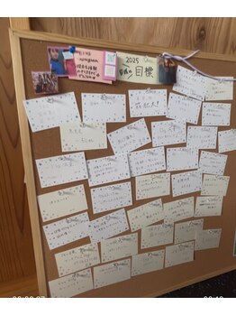 ミナト(minato)/皆様の今年の身体の目標!