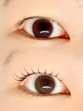 アルム(ALEUM.)/一重の方のカールデザイン