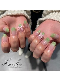 ラメグラデーション