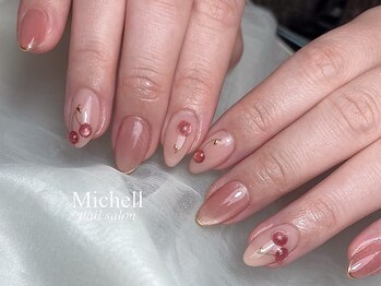 さくらんぼネイル