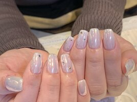 5月　パウダーネイル